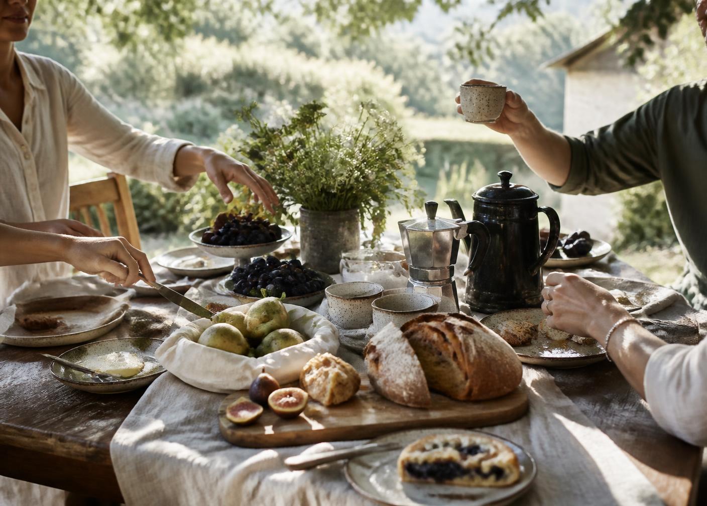 Sunday at De Stilte Riverside Farm, The long goodbye
